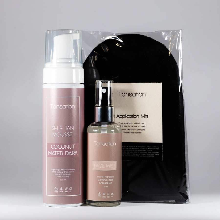 Coconut Water Dark + Ракавица + Face Mist