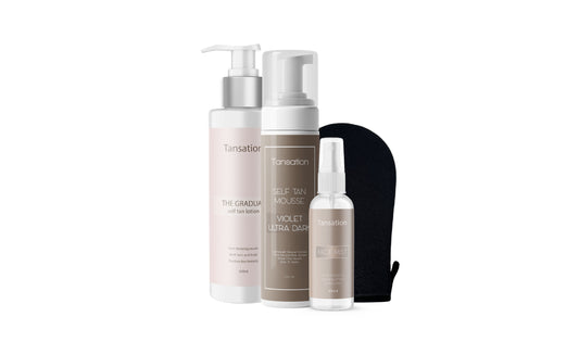 Violet Ultra Dark + Ракавица + Face Mist + The Gradual Lotion